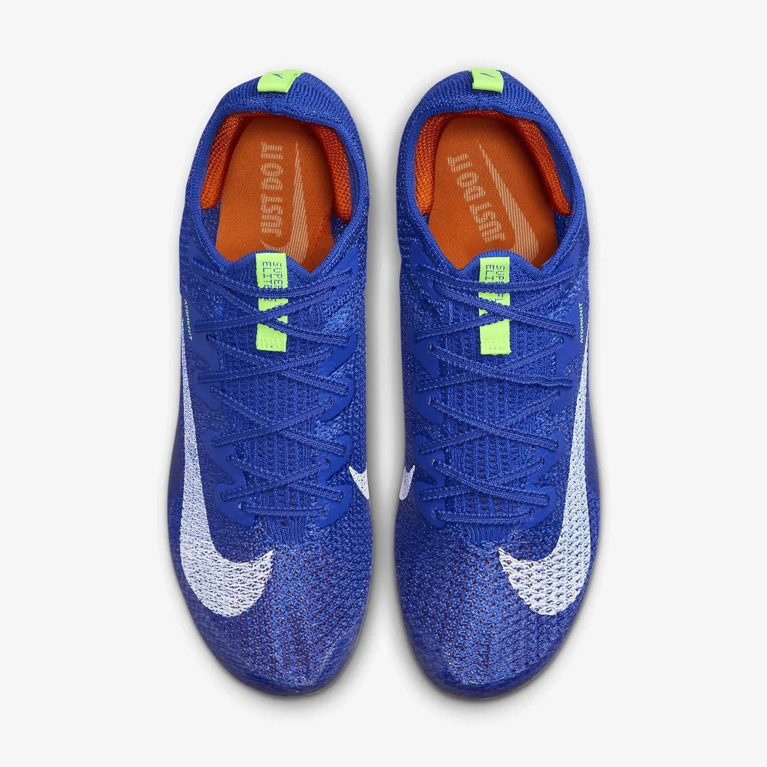Мужские кроссовки Nike Zoom Superfly Elite 2, Racer Blue Lime Blast Safety Orange White — фото 4