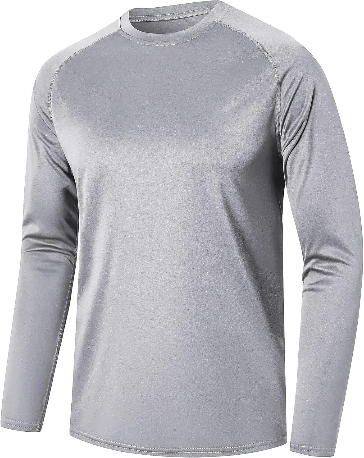 Футболка с длинным рукавом для спорта и отдыха, Casual, легкая, свободного кроя