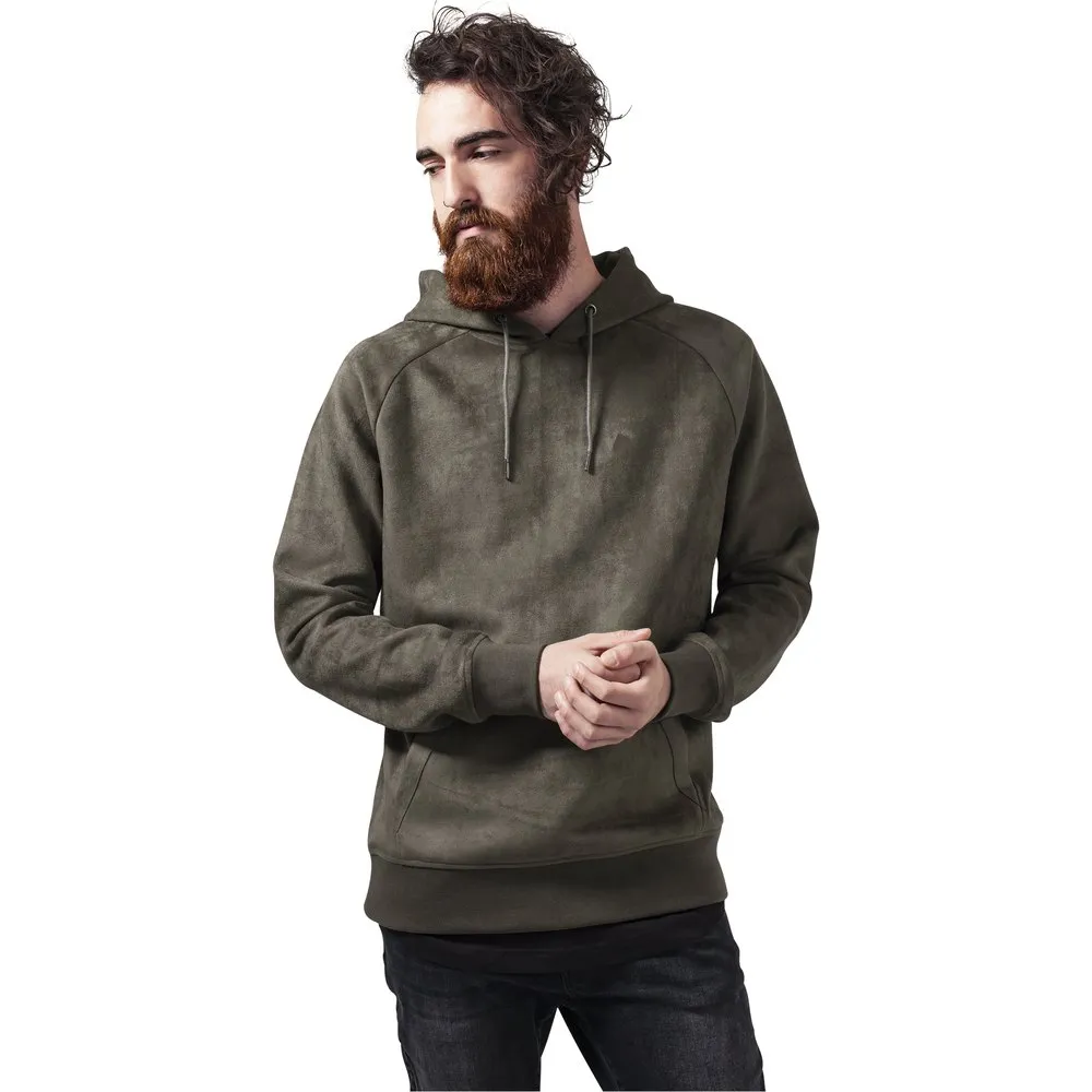 

Толстовка Urban Classics Imitation Uede, зеленый