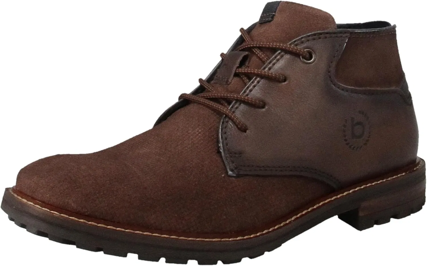 Мужские модные ботинки Bugatti Masat Comfort, Dark Brown Dark Brown