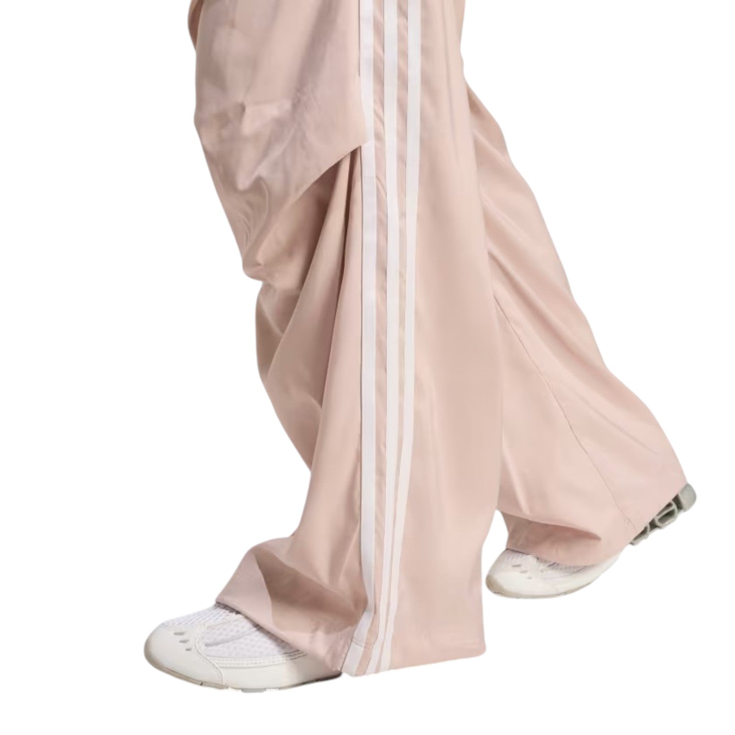 (WMNS) Спортивные брюки Adidas Adilenium Season 4 Teamgeist Ruffle Track Pants 'New Rose' — фото 4