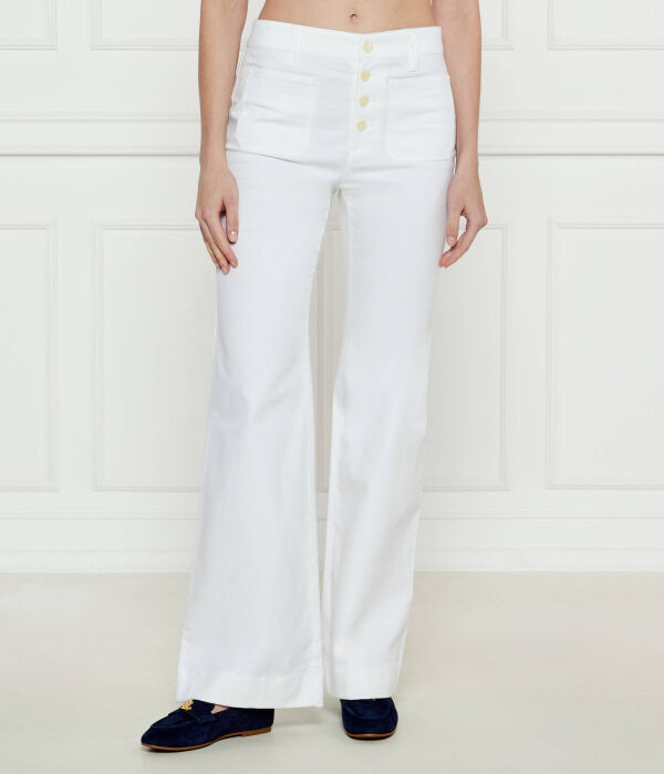 

Брюки Lauren Ralph Lauren Flare Fit, белый