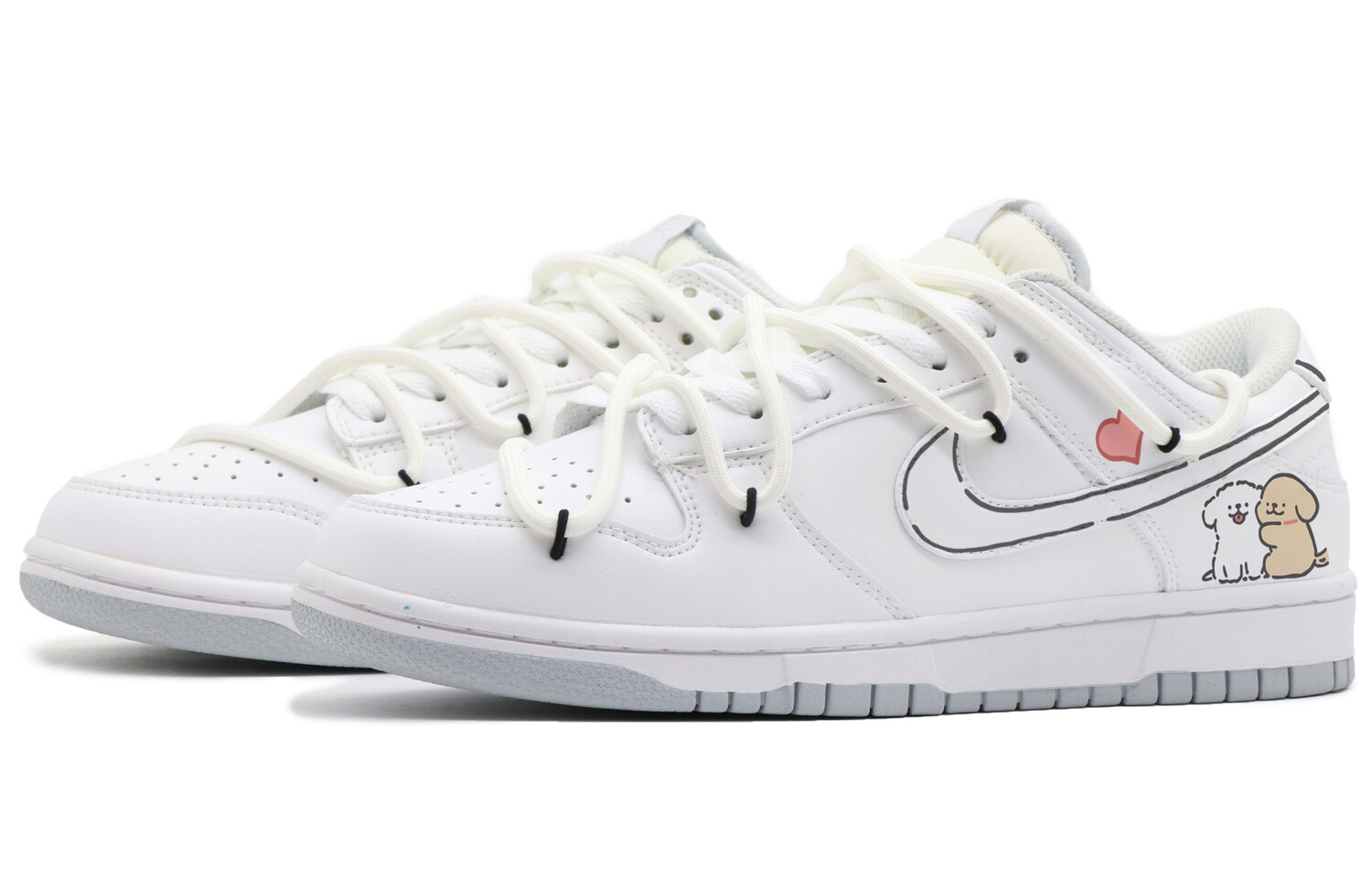 

Кроссовки Nike Dunk Skateboard Shoes Men Low-Top White