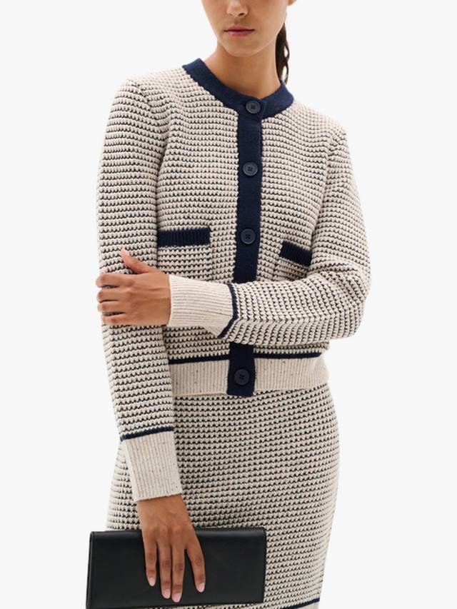 

Текстурированный вязаный кардиган weeko InWear, цвет Vanilla Melange