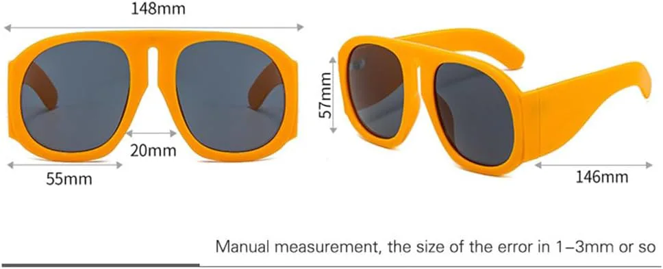 

Солнцезащитные очки UV400 - массивная панк-оправа с градиентными линзами для женщин и мужчин, для бега и занятий спортом на открытом воздухе UYPTK, C5black-blue