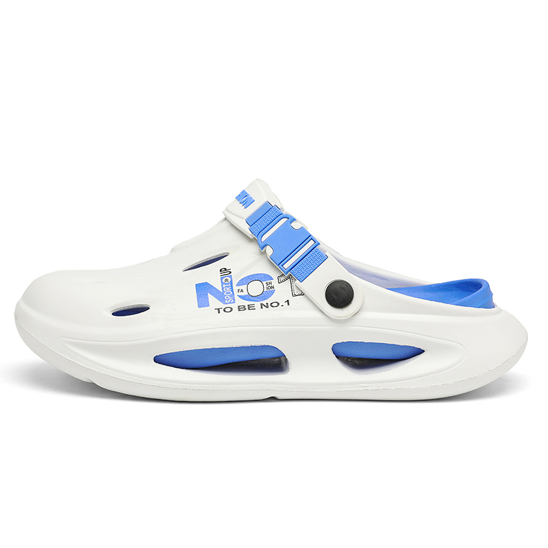 

NANJIREN Клоги мужские бело-голубые, цвет White Blue