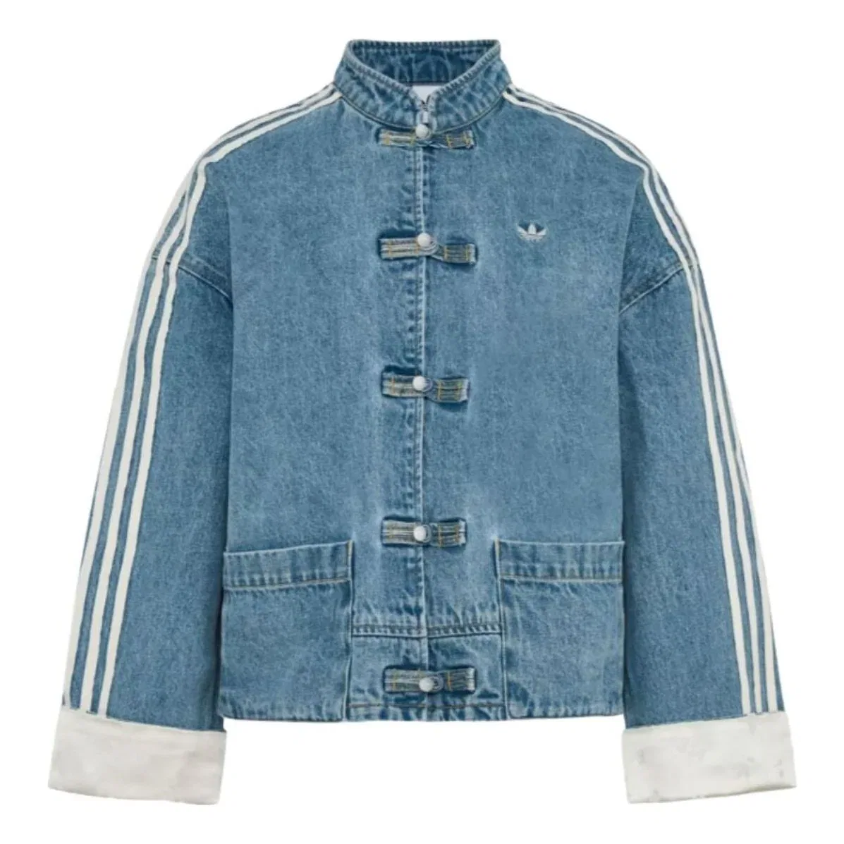 Джинсовая куртка Adidas, синий