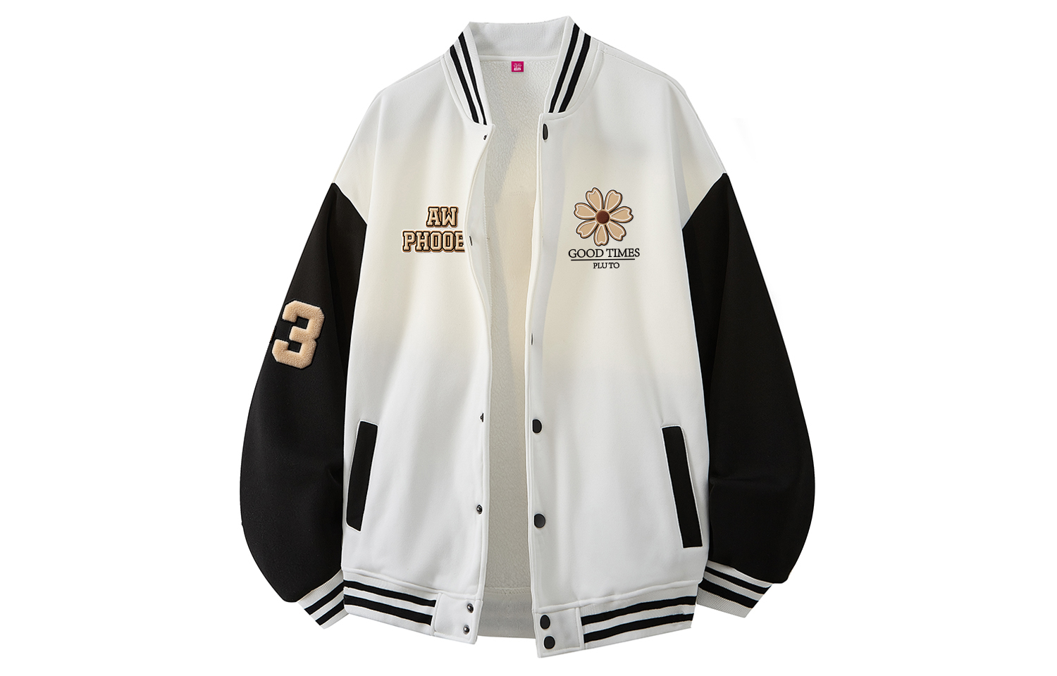 

Disney Бейсбольная майка унисекс, White (Thickened Fleece-Lined)