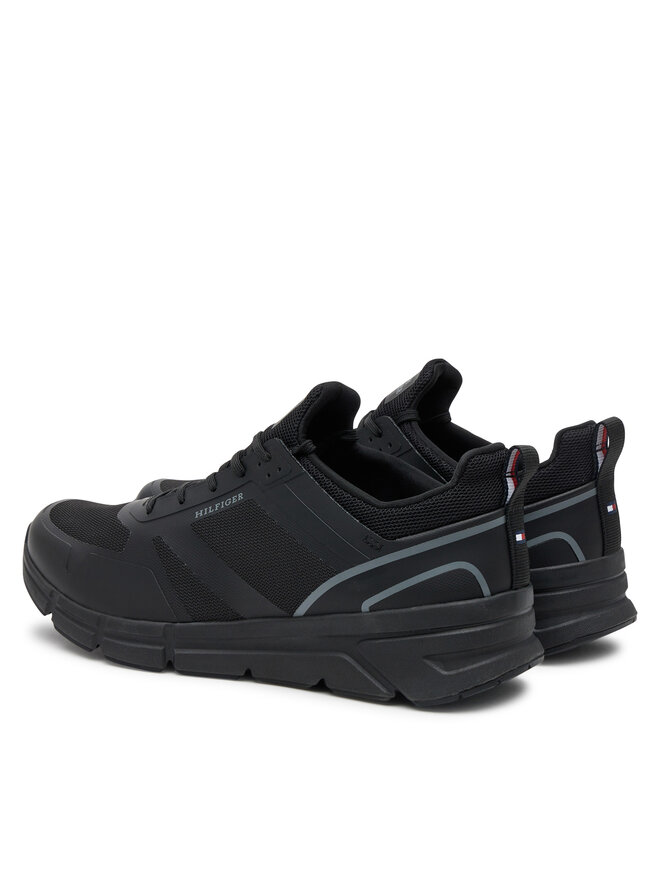 Кроссовки Tommy Hilfiger Modern Comfort Run Mix FM0FM05471, черный — фото 3