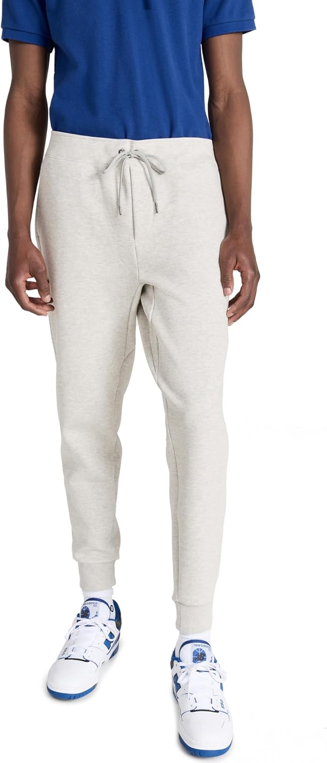 

POLO RALPH LAUREN Мужские спортивные брюки Double Knit Tech, (Fall/Winter 2022) Lite Grey Heather