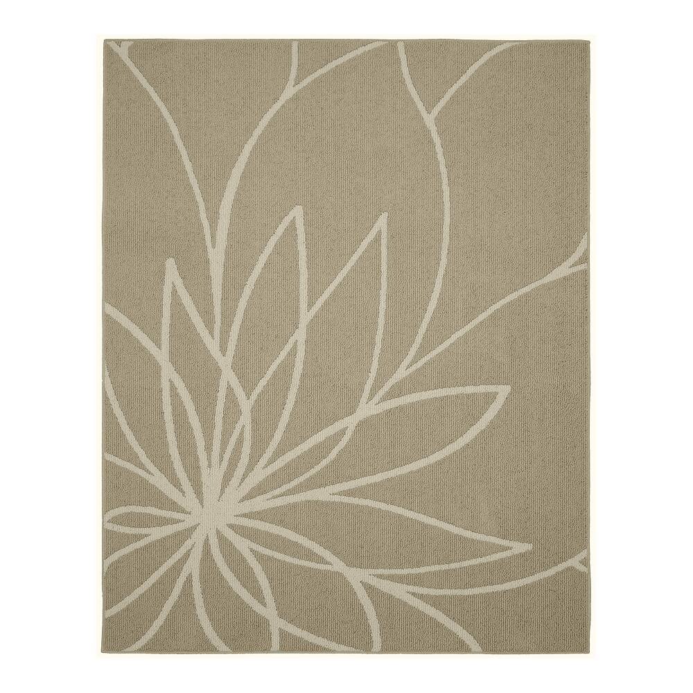 

Ковер-гирлянда Большой цветочный ковер Garland Rug, цвет Beige Khaki