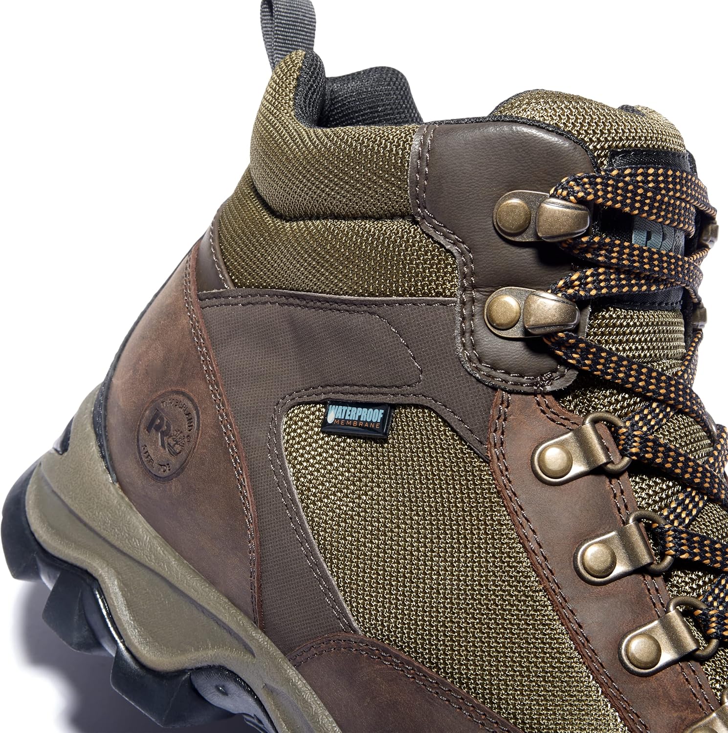 Timberland PRO мужские промышленные походные ботинки Keele Ridge со стальным мыском и водонепроницаемостью, Brown-2024 New — фото 3