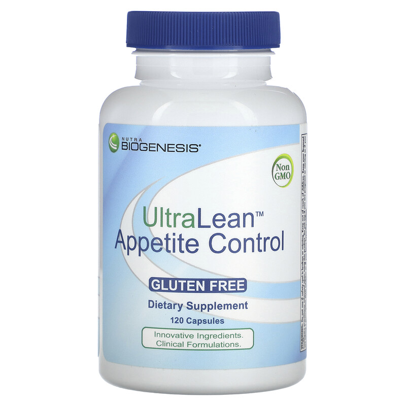 

Nutra BioGenesis, Ultra Lean, контроль аппетита, 120 капсул