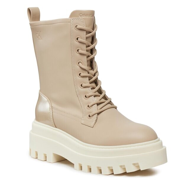 

Ботинки Calvin Klein Jeans ChunkyBoot Laceup, бежевый