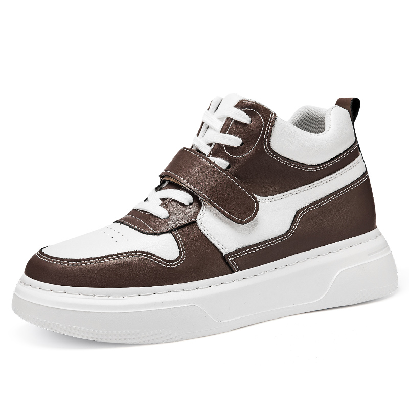 

Bull Thunder Теплые утепленные мид-топ скейтборд кроссовки унисекс белый хаки, цвет White Khaki