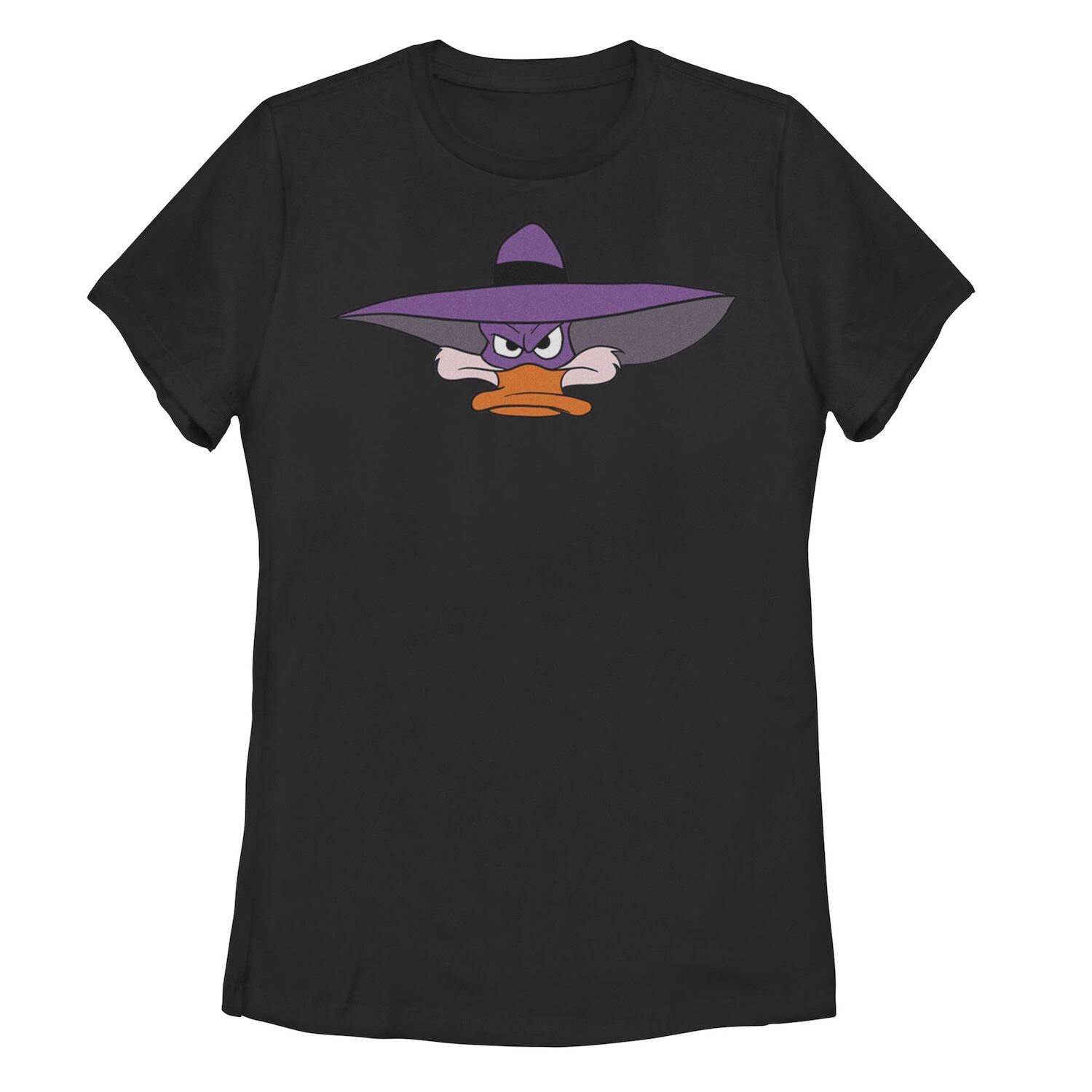 

Футболка с изображением большого лица Disney's Darkwing Duck Juniors Licensed Character