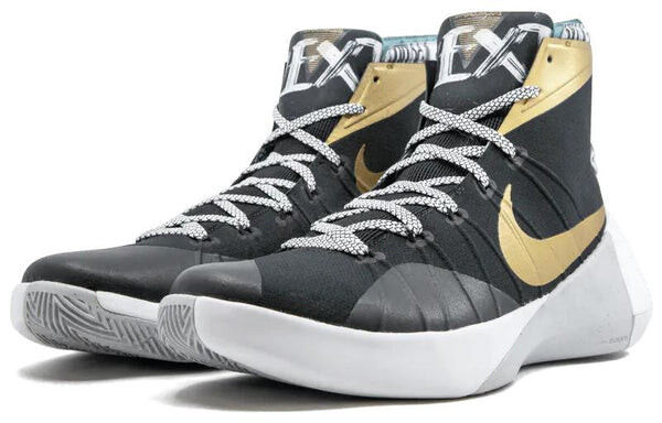 Кроссовки hyperdunk 2015 ltd Nike, черный — фото 4