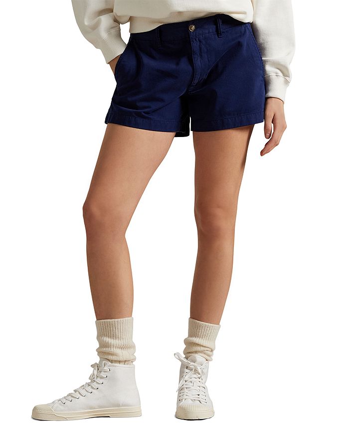 

Шорты хлопковые Lauren Ralph Lauren Chino Ralph Lauren, синий