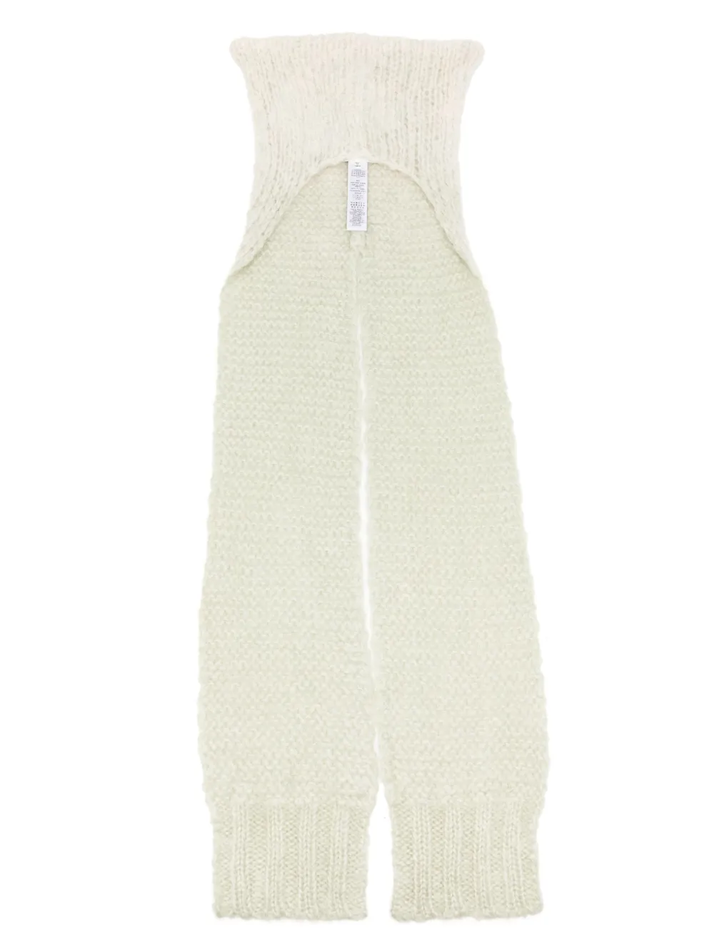 

Шапка бини с шарфом MAISON MARGIELA, зеленый