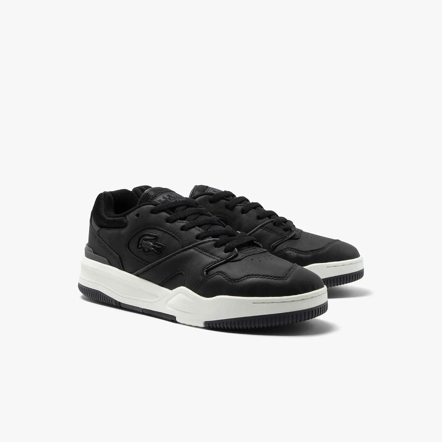 Кроссовки Lacoste Lineshot 223 1 SMA для мужчин, низкие, черный/темно-серый — фото 2