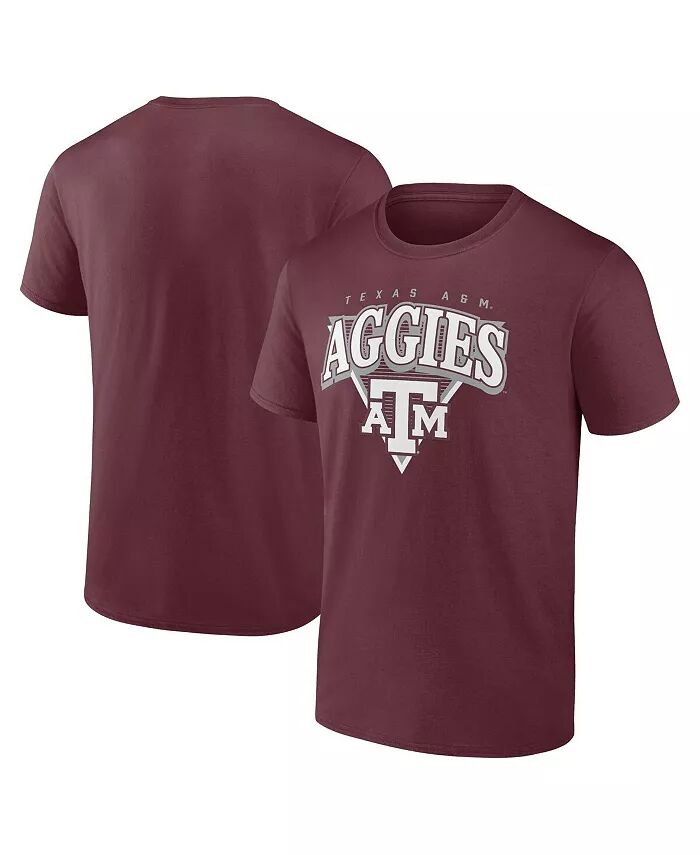 

Футболка мужская Maroon Texas AM Aggies Modern Tri Fanatics