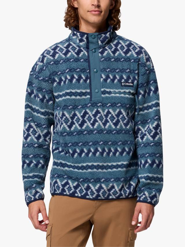 

Мужская флисовая толстовка Helvetia II с молнией Columbia, Everblue Knitknot