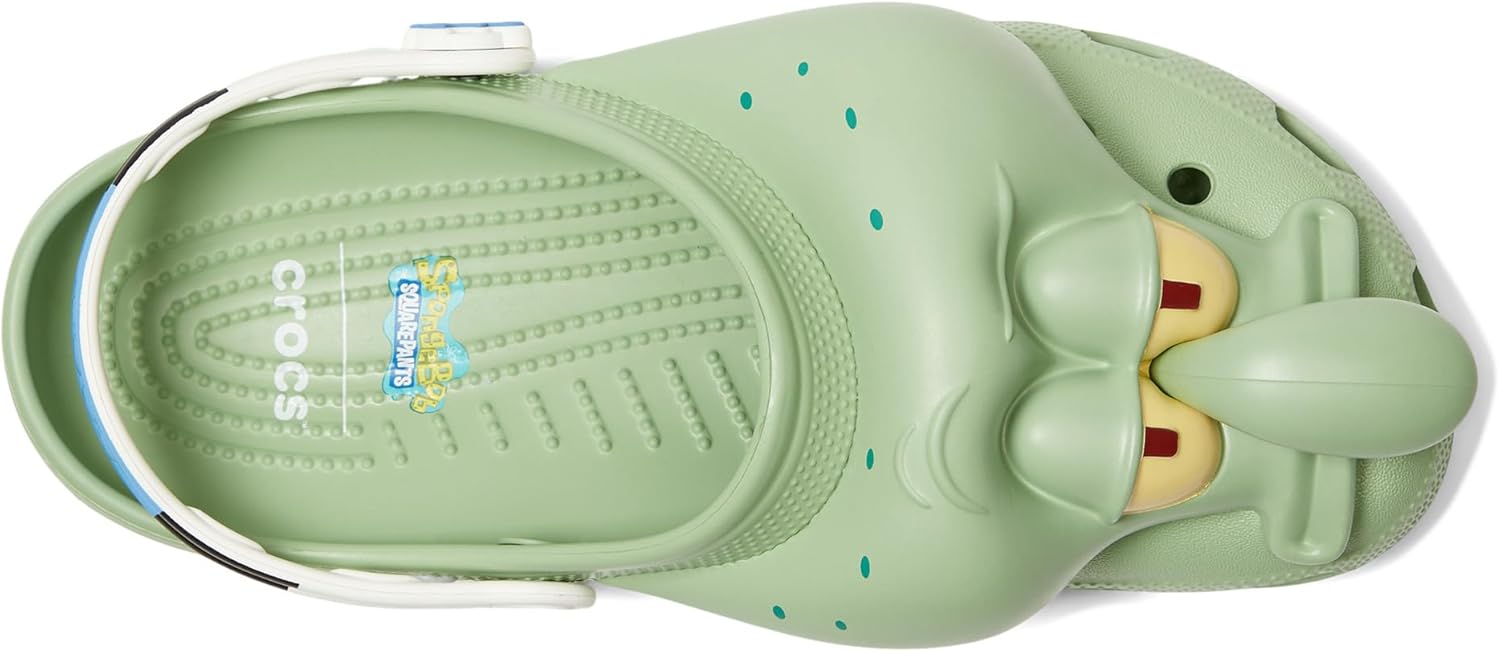 Сабо для взрослых унисекс SpongeBob SquarePants Классические сабо Crocs, 7 Women/5 Men Spongebob/Squidward — фото 2