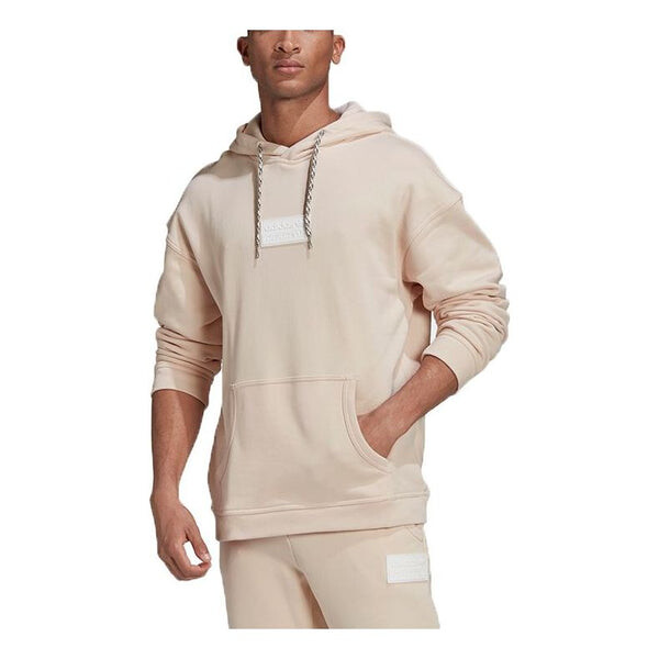 

Толстовка adidas originals Double Badge Casual Sports Sweater Men's Beige, хаки