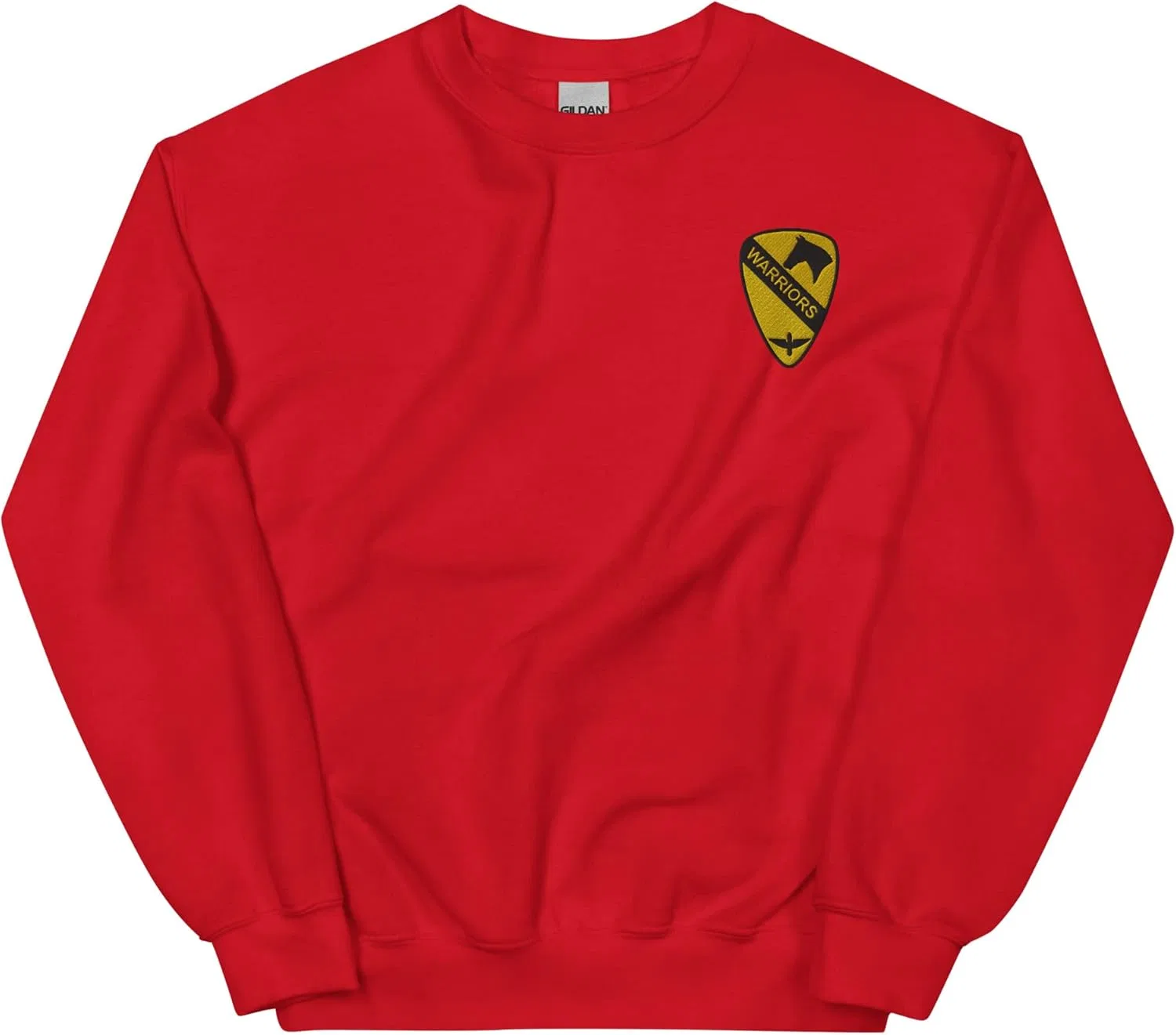 Свитшот Unisex 1st Air Cavalry Brigade Generic, красный