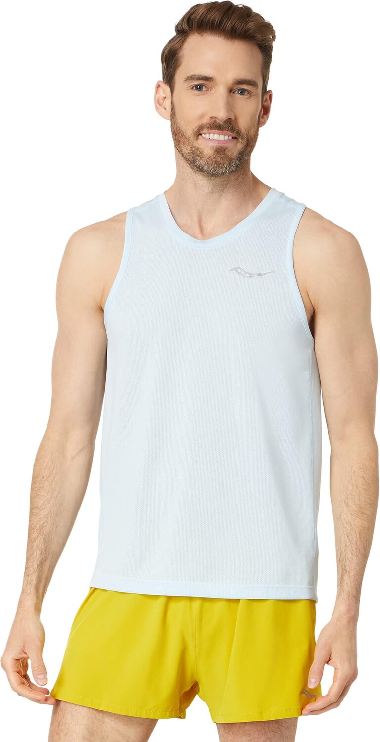 

Футболка Saucony Stopwatch Singlet, цвет Vapor