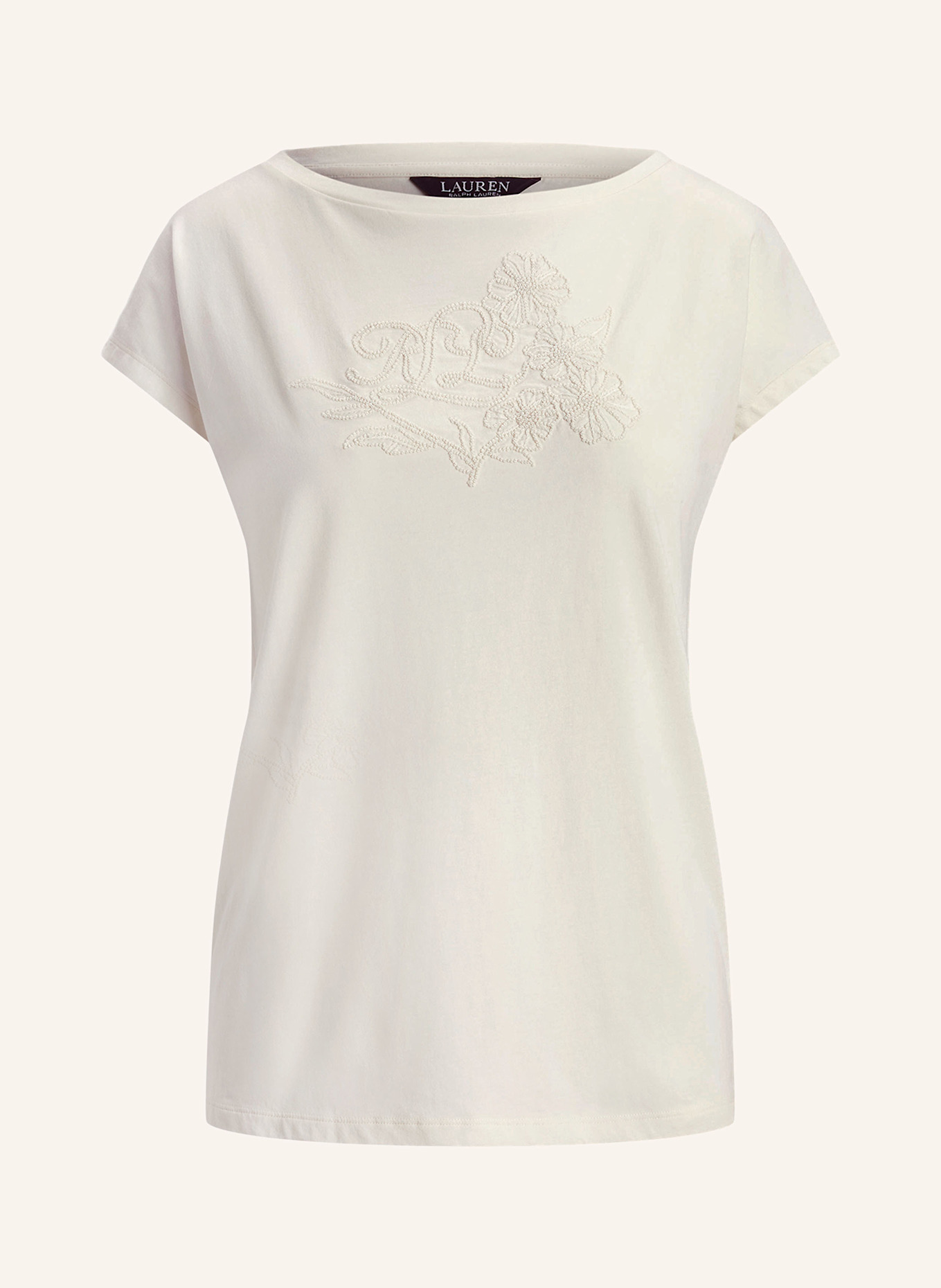 

Футболка Lauren Ralph Lauren, экрю