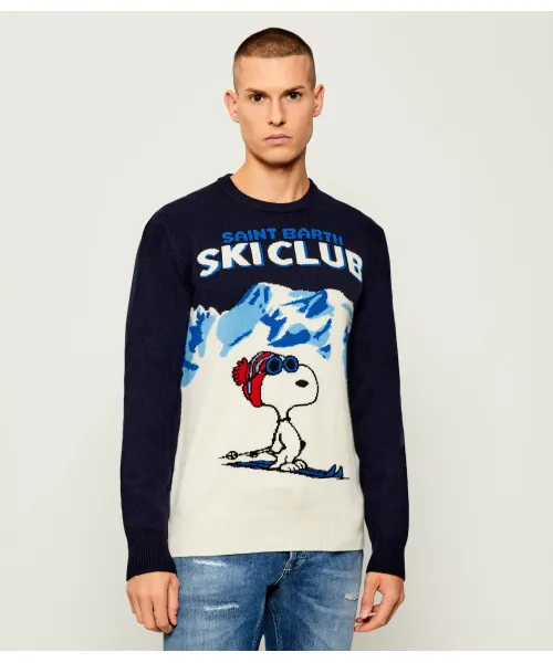 

Свитер Heron c Saint Barth x peanuts Regular fit St.Barth, синий