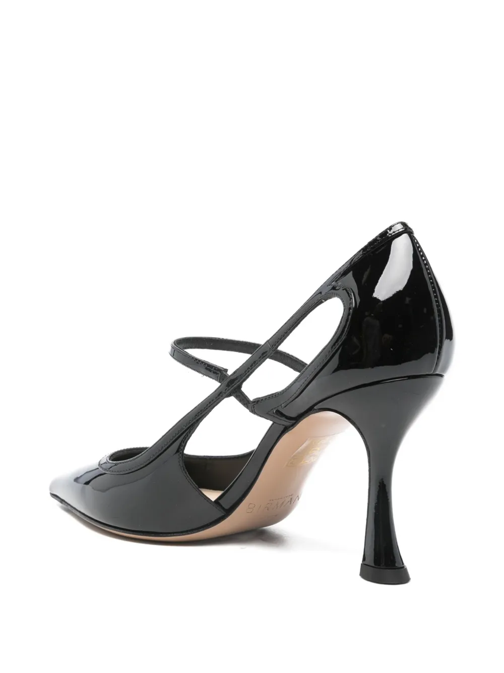 Туфли-лодочки Luita с заостренным мысом и каблуком 85 мм Alexandre Birman, черный — фото 3