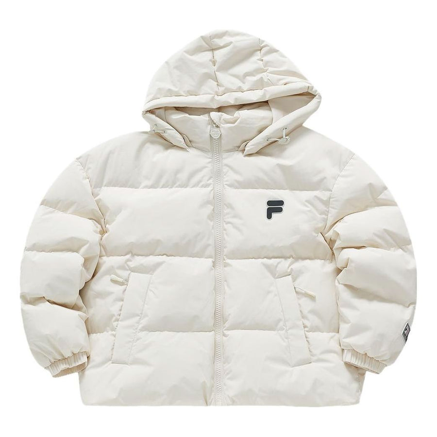 

Куртка (WMNS) FILA FUSION Hooded Down Jacket 'White', белый