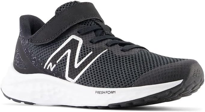 Детские кроссовки для бега New Balance Fresh Foam Arishi V4, белый/черный — фото 3