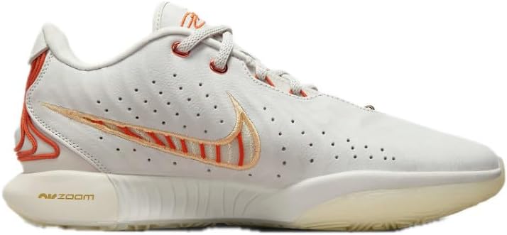 Мужские кроссовки Nike Lebron XXI, Light Bone/Coconut Milk/Dark Russet — фото 2