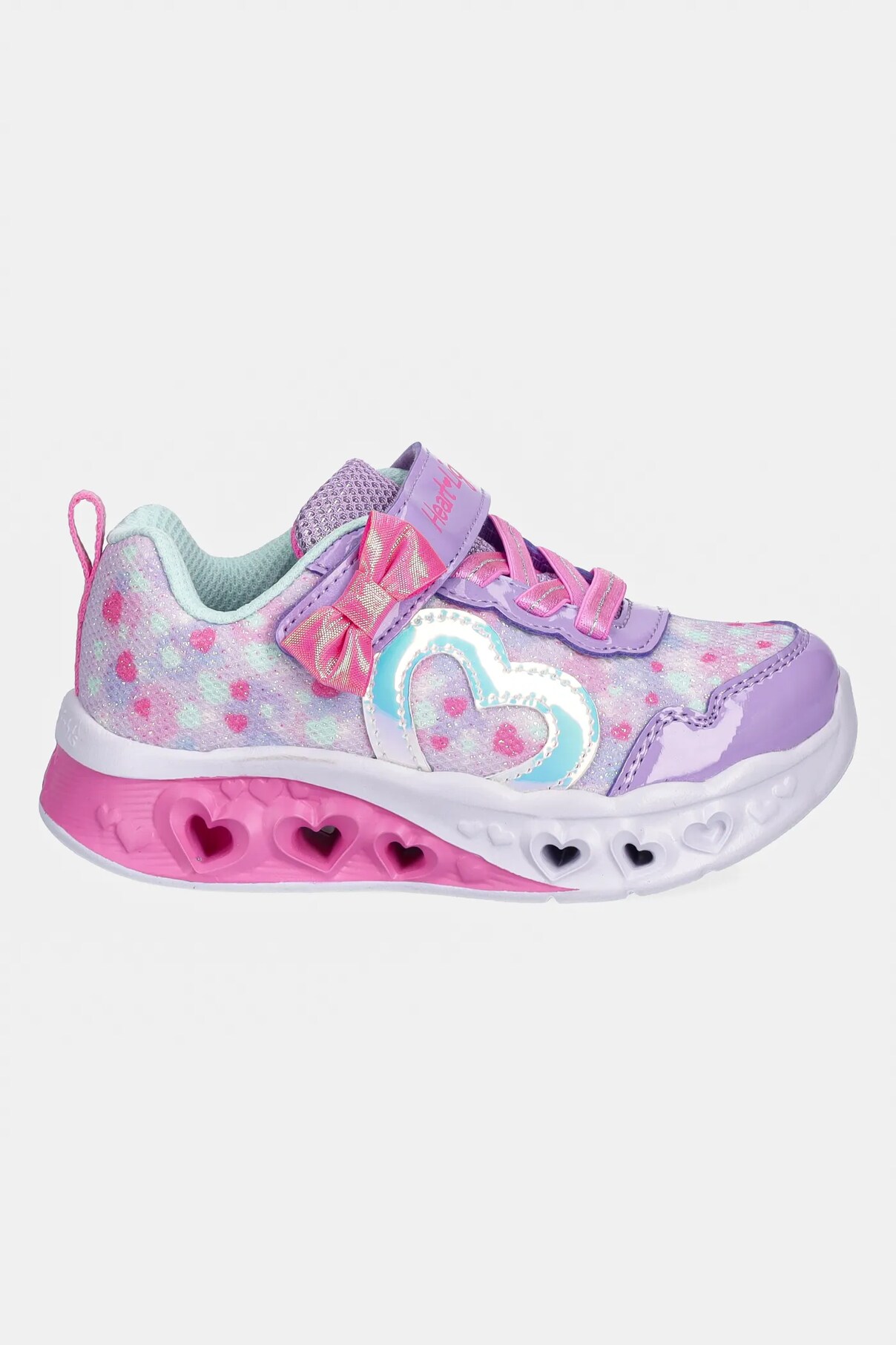 Детские кроссовки FLUTTER HEART LIGHTS Skechers, фиолетовый — фото 3