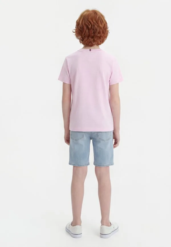 Футболка с принтом в виде фруктового логотипа Tommy Hilfiger, Pearly Pink — фото 2