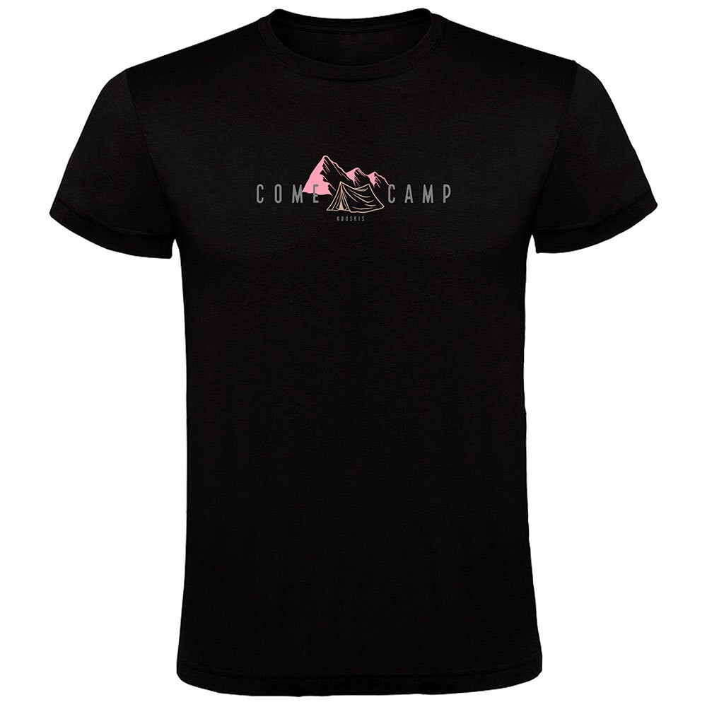 

Футболка с коротким рукавом Kruskis Come And Camp, черный