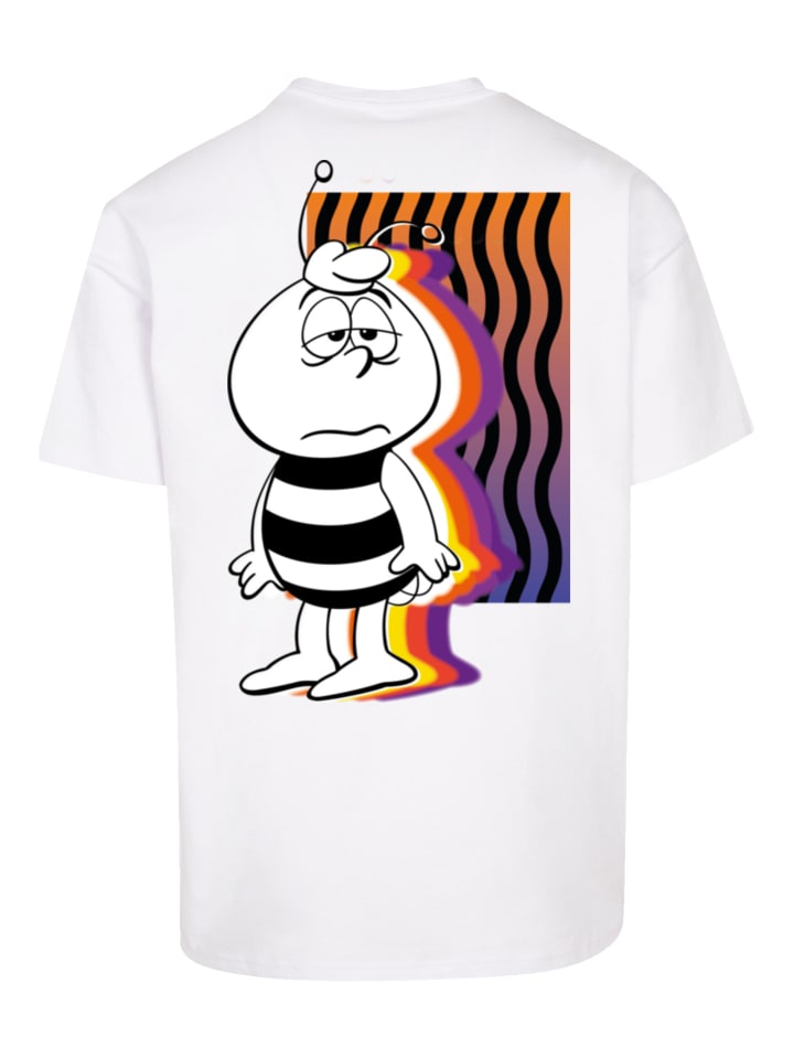 

Футболка оверсайз Maya the Bee Willi Waves белого цвета F4NT4STIC, Белый, Футболка оверсайз Maya the Bee Willi Waves белого цвета F4NT4STIC