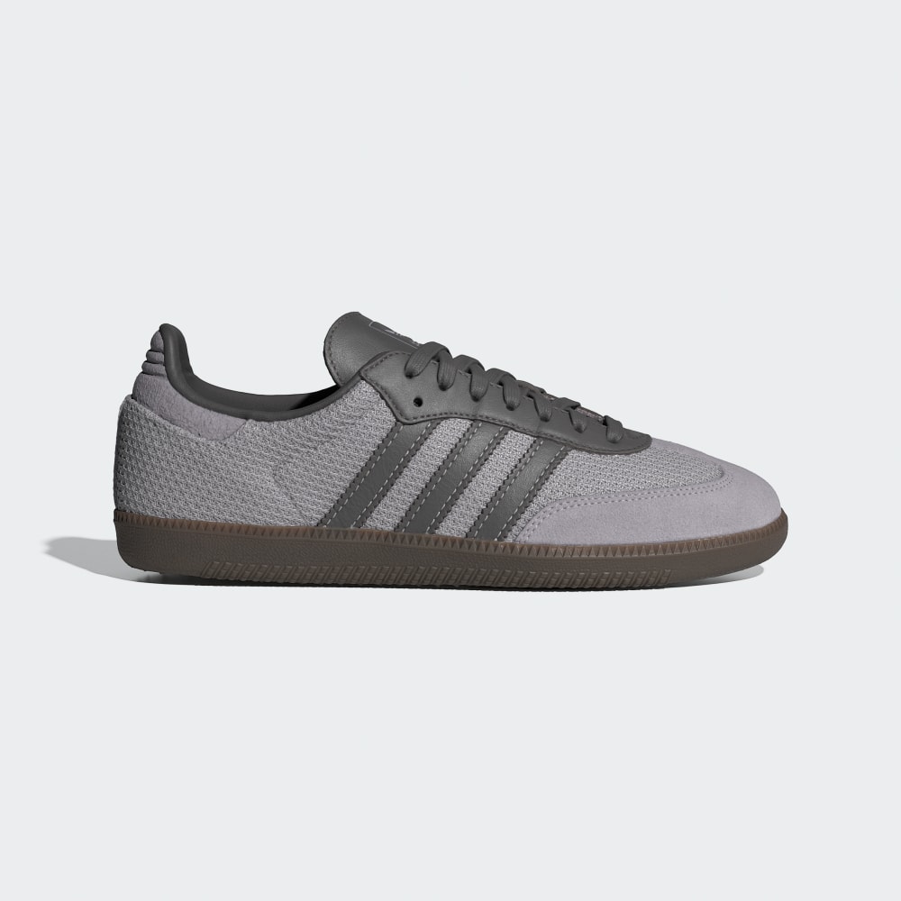 

Кроссовки Adidas Samba OG Shoes, цвет Glory Grey/Charcoal/Gum