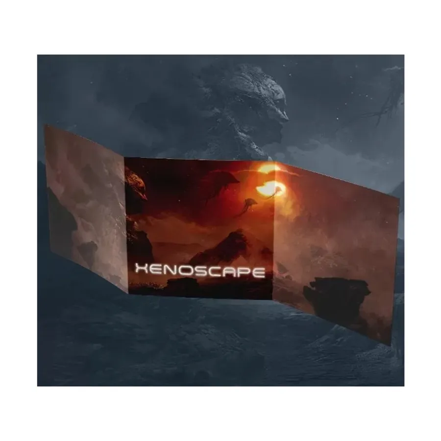 

Xenoscape - The Narrator Screen, Role Playing Games (Tin Hat Games), твердый переплет