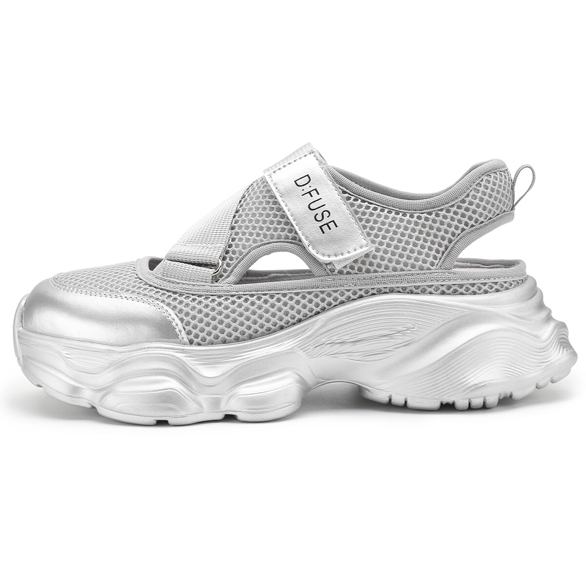 

Кроссовки D:FUSE SCANDINAVIA Chunky Sneakers Women's Low-top, серебряный, Серый, Кроссовки D:FUSE SCANDINAVIA Chunky Sneakers Women's Low-top, серебряный