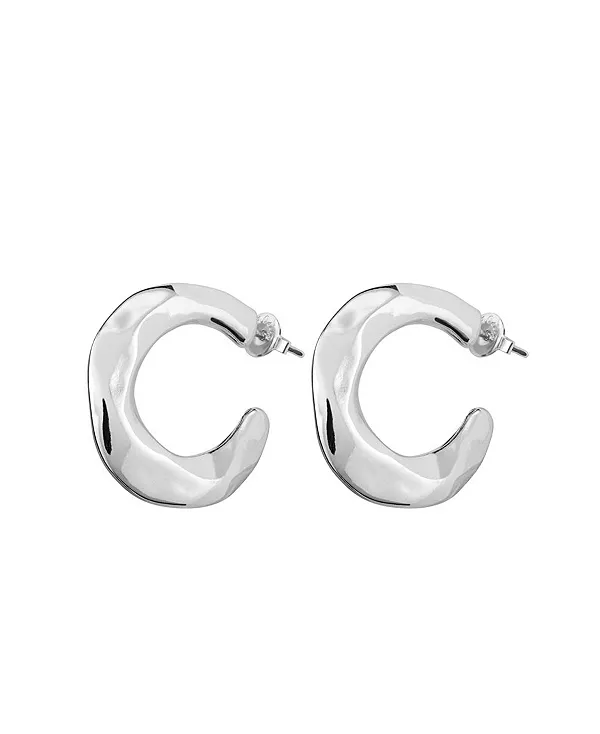 

Серьги из металлического сплава в форме банана Unode50, silver