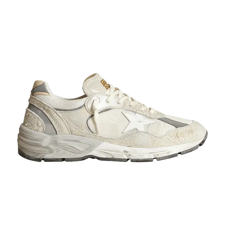 Кроссовки Golden Goose Wmns Dad-Star White Beige, белый