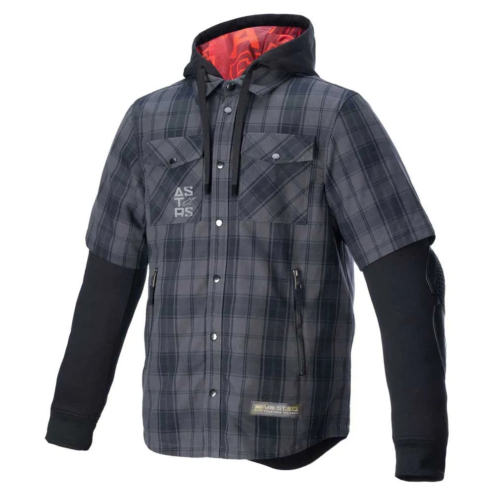 

Футболка с длинным рукавом Alpinestars MO.ST.EQ Tartan Shirt, серый
