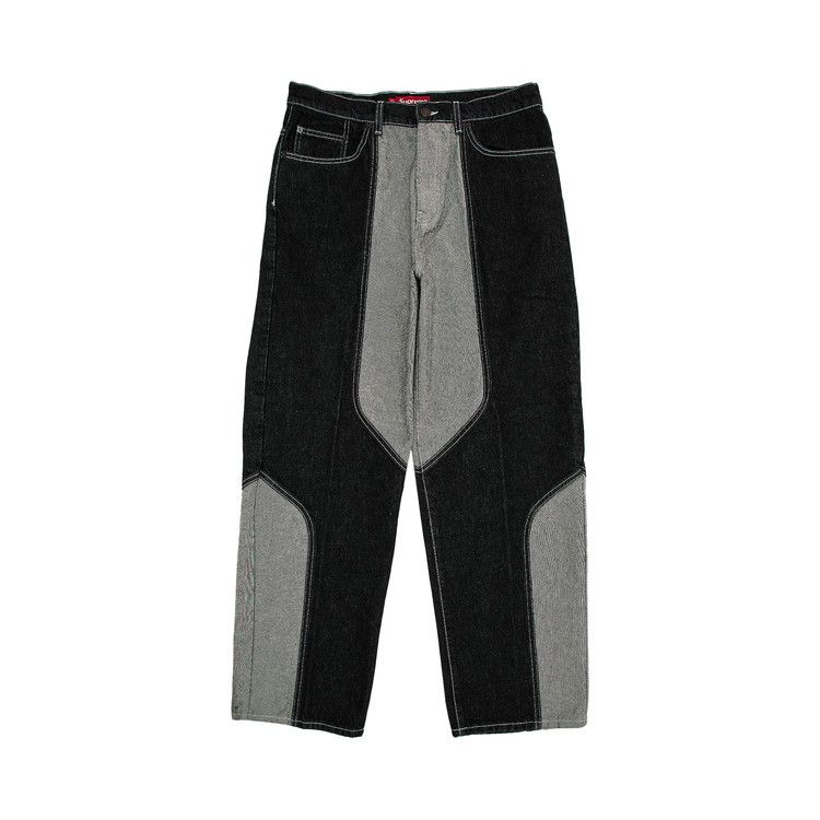 

Джинсы Supreme 2-Tone Paneled Baggy Jean, Black