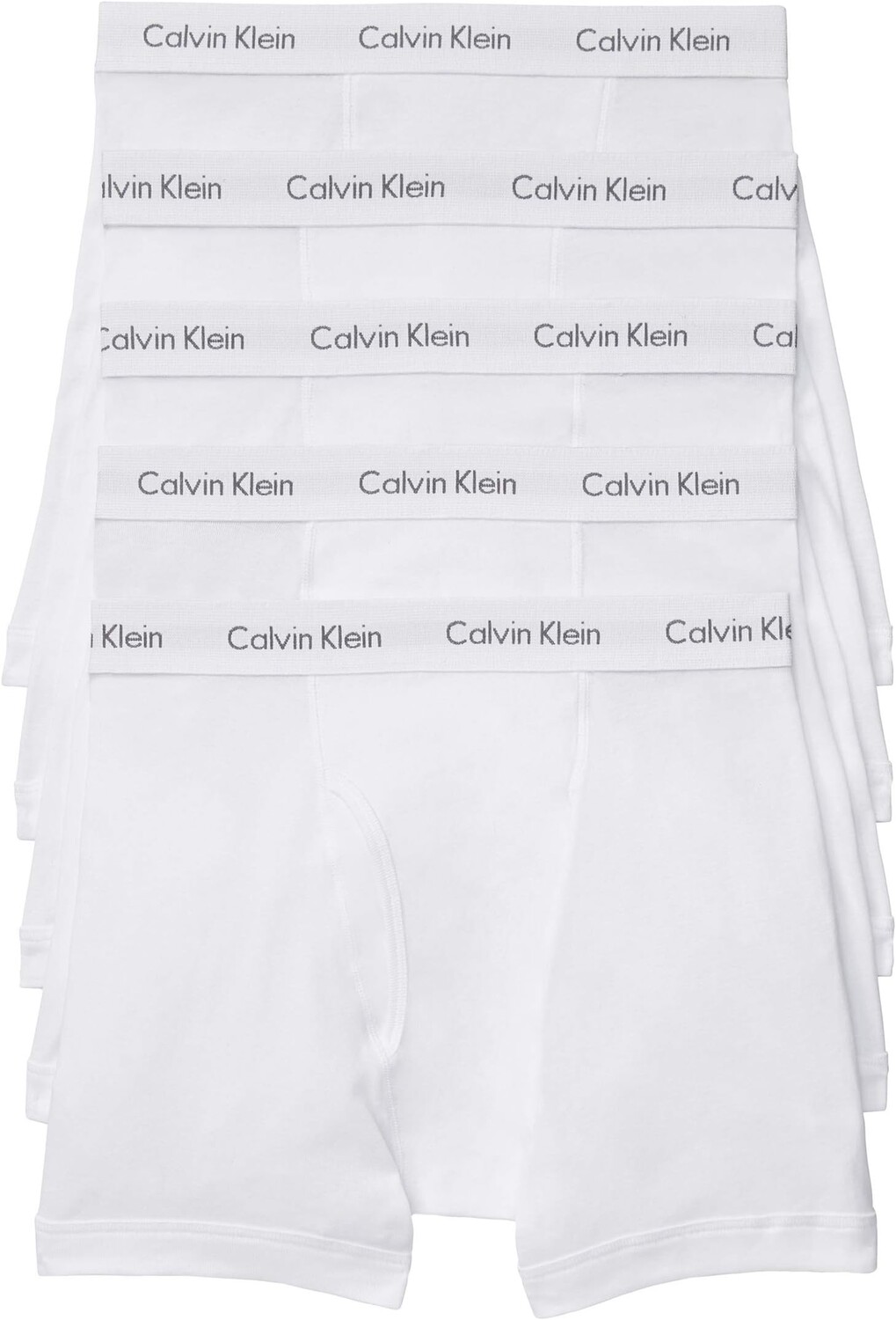 

Комплект из 5 трусов-боксеров Cotton Classics Calvin Klein Underwear, белый