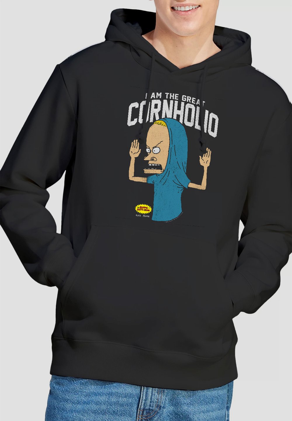 

Толстовка BEAVIS AND BUTTHEAD CORNHOLIO Cotton Soul, черный