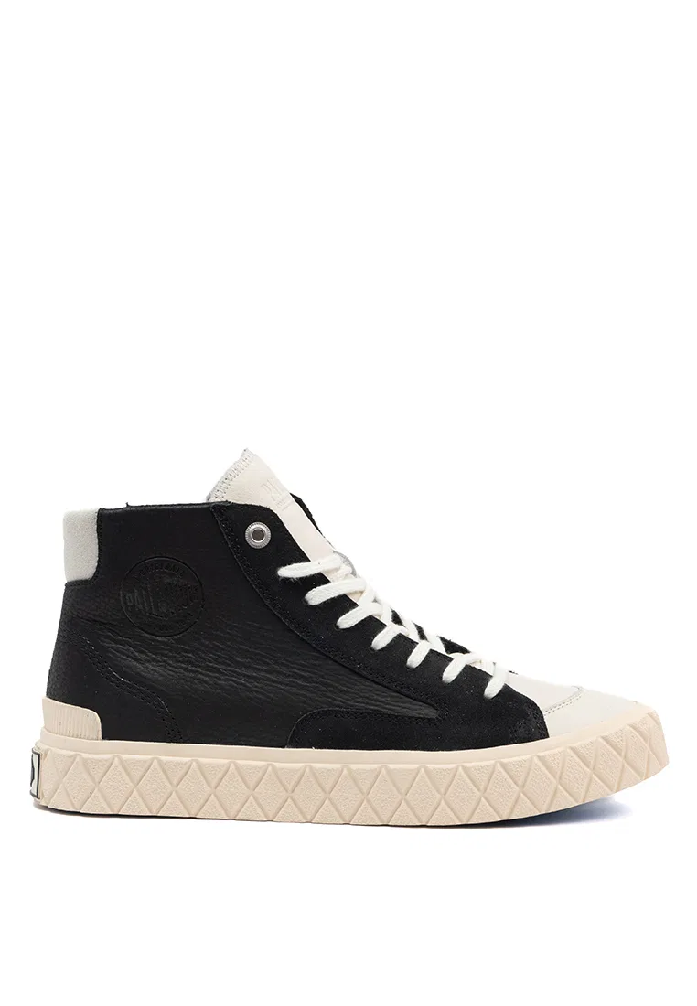 Кроссовки высокие замшевые Palla Ace Chukka, бежевые Palladium